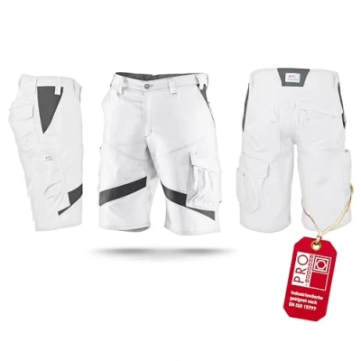 Image of Kubler 24505365 1097 56 Size &quot;Activiq&quot; Shorts White/Anthracite