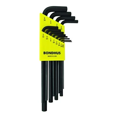 Image of BONDHUS, HLX12L HEX Key Set 0.050&quot; 5/16&quot;, 12136