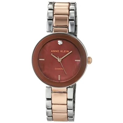 Image of Anne Klein Women&#039;s Genuine Diamond Dial Bracelet Watch