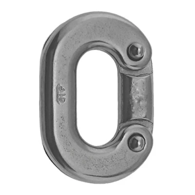 Image of Stainless Steel 316 Chain Connecting Link 1/4&quot; (6mm) Marine Grade Connector