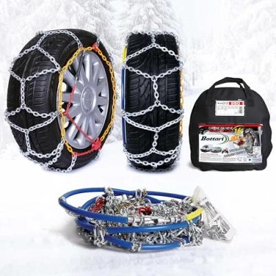 Image of Bottari 68009 &quot;Master&quot; Heavy Duty 16mm Snow Chains for 4x4 MPV&#039;s and Van, TUV ONORM approved, size 250