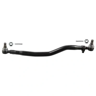 Image of 9744600005, 9744600605, A9744600005, A9744600605 Centre Rod Assembly FEBI BILSTEIN 103147 Front Axle Push with crown nut BMTS Turbo NEW