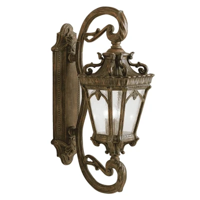 Image of Tournai 4 Light Outdoor Wall Lantern Londonderry IP44, E14