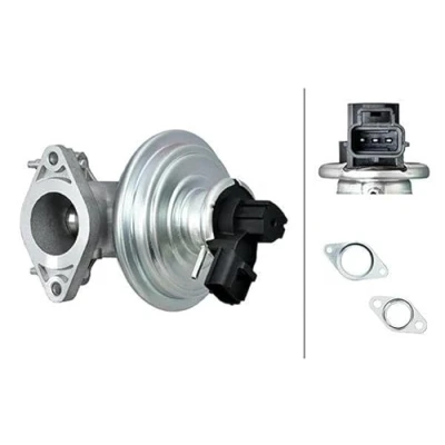 Image of 1198145, 1S7Q9D475BA EGR valve HELLA 6NU 014 865 171 Electric pneumatic with gaskets/seals FORD: MONDEO 3, 3 Kombi, Transit Mk5 Minibus