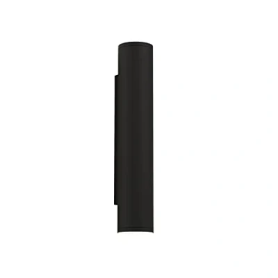 Image of Ava 400 Outdoor 2 Light Wall Lamp Textured Black IP44, GU10
