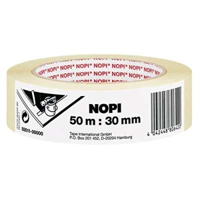Image of tesa 55511 00000 00 Painter&#039;s NOPI Masking Tape 50 m x 30 mm, Light Brown