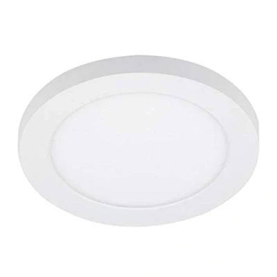 Image of LITECRAFT Darly 12 Watt Modern Style Flush LED Wall or Ceiling Panel Light in White Home Lighting