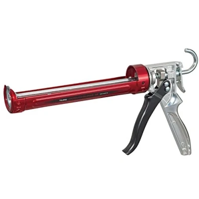 Image of Tajima Caulk Gun 1/4 Gallon (1 Quart) Convoy Super 18 Caulking Tool with 18/1 Thrust Ratio &amp; Auto Flow Stop CNV 900SP18