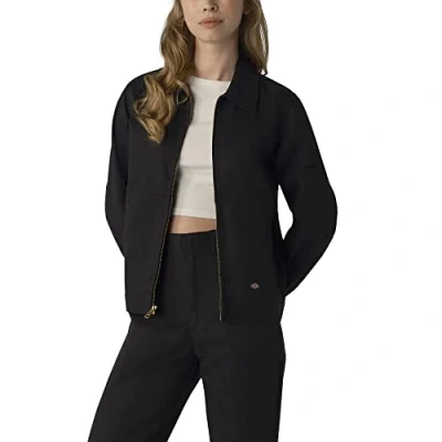 Image of Dickies Women&#039;s Unlined Eisenhower Jacket Black, M