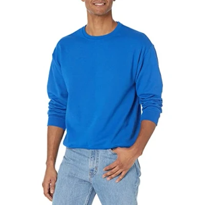 Image of Jerzees Men&#039;s Fleece Sweatshirt Blue XXL
