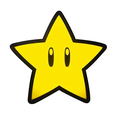 Image of Paladone Star Projector Lamp Super Mario Decorative Light, Bright