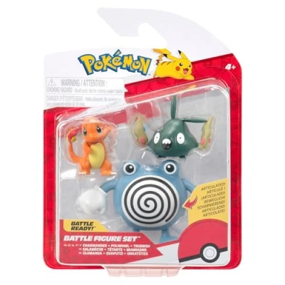 Image of Pokémon Clip ‘N’ Go Scorbunny and Premier Ball Includes 2 Inch Battle Figure Accessory