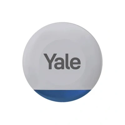 Image of Yale Outdoor Siren Grey Up to 100dB Adjustable Flashing LED Lights Weatherproof Real time Alerts Only Compatible with New Smart Alarm