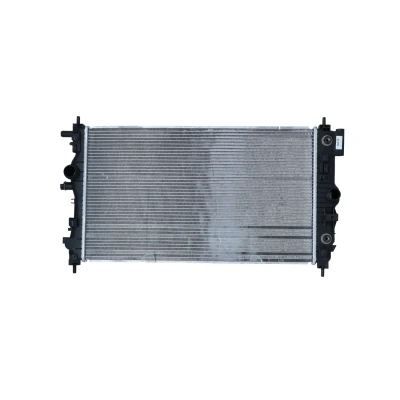 Image of 13336889 Engine radiator NRF 53159 Aluminium 680mm 387mm 27mm with mounting parts Brazed cooling fins VAUXHALL: Astra Mk6, ZAFIRA Mk3, Mk6 Kombi