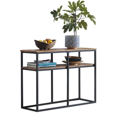Image of Sobuy Console Table Hall Living Room Sofa Side End with 2 Shelves,FSB42 Q