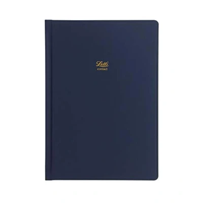 Image of Letts of London Icon A5 Address Book Navy