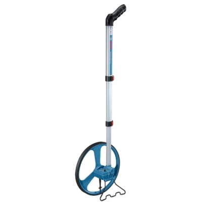 Image of Bosch Professional 601074000 Measuring Wheel GWM 32 (wheel diameter: 31,85 cm, circumference: 1 m, range: 9999,9 m) , Blue