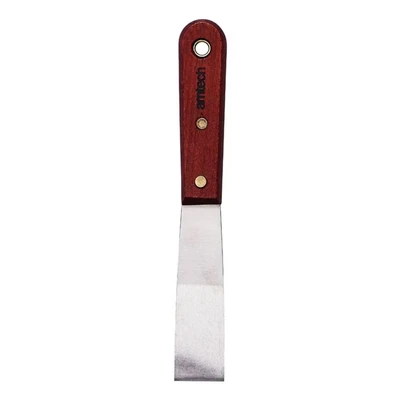 Image of Amtech G0700 25mm (1&quot;) Heavy Duty Scraper with Wooden Handle