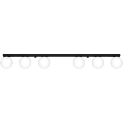 Image of Yoli Globe Ceiling Light Black