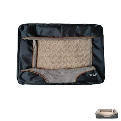 Image of JOYELF New Large Memory Foam Dog Bed Replacement Cover for 91 x 68cm