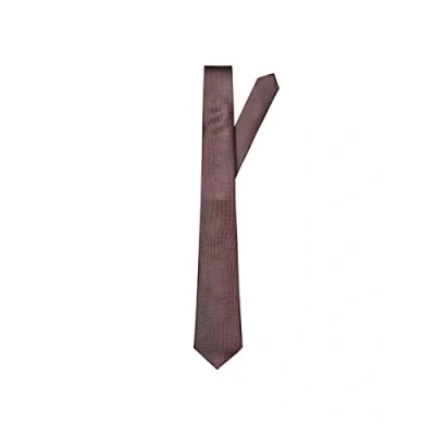 Image of SELECTED HOMME Men&#039;s Slhnew Texture Tie 7cm Noos B Neck, Brown (Rum Raisin Rum Raisin), One Size