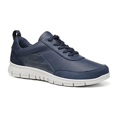 Image of Hotter Women&#039;s Gravity II Sneaker, Navy Croc, 8 UK