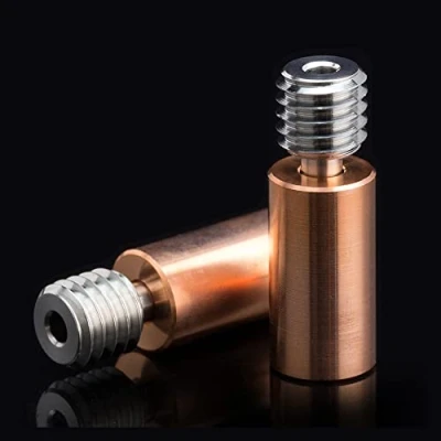 Image of BZ 3D 2PCS Sidewinder X1 Heatbreak Upgrade All Metal Titanium Alloy BiMetal for X2 Bi Heat break,Kraken Chimera +,Cyclops Plus Muti Color Hotend