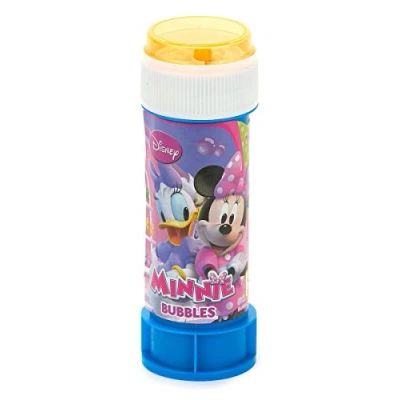 Image of Toyland Minnie &amp; Friends Bubble Tubs, 60 ml, Multicolored (Cartoon Themed, Portable, For Children Age 3+)