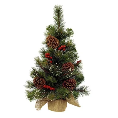 Image of Decoris DNO4063546 Fir Tree, Plastic, Green, 50 cm x
