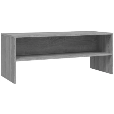Image of vidaXL TV Cabinet Grey Sonoma 100x40x40 cm Engineered Wood