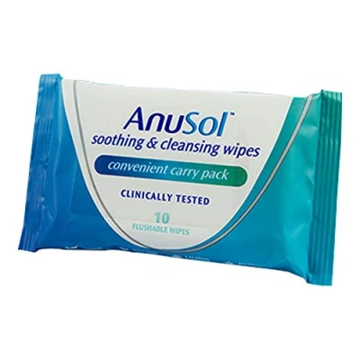 Image of Anusol Soothing and Cleansing Wipes 10