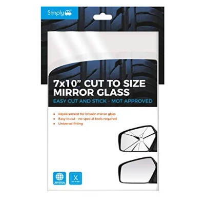 Image of Simply CMG02 7x10&quot; Cut to Size Mirror Glass