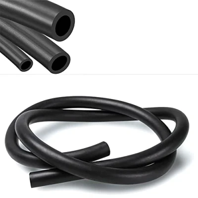 Image of Universal Fuel Pipe LINE Rubber Reinforced for Hose Engine UNLEADED Petrol Diesel Oil (7.5MM X 12.5MM, 0.5 Meter)
