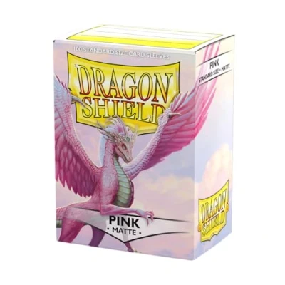 Image of Dragon Shield ART11012 &quot;Dragon Shield&quot; Card Game, Matte Pink