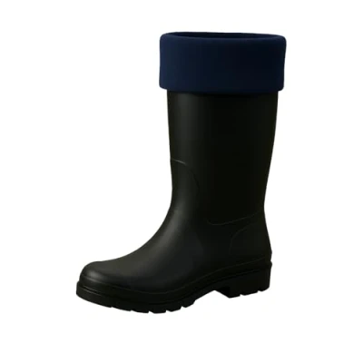 Image of Sock Tec Mens Fleece Wellie Socks Adult Welly Wellington Boot Thermal Liners Warm Outdoor One Size 6 11 (Navy)