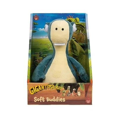 Image of Gigantosaurus 10 Inch Dinosaur Soft Action Plush Toy, Bill, Accurate Representation of Character from Hit TV Series, Huggable Size and Texture, Ideal as Travel Companion Bedtime