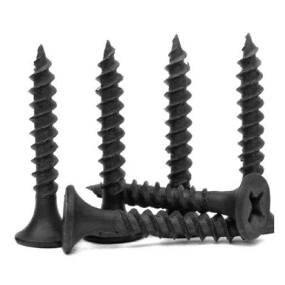Image of The Home Fusion Company Plasterboard Dry Wall Black Drywall Wood Stud Screws 3.5 x 32mm 42mm 50mm