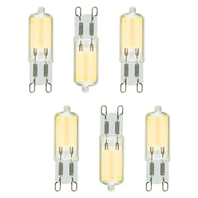 Image of LITECRAFT Light Bulb G9 Capsule 2W COB LED Indoor Fitting Natural White 6 Pack