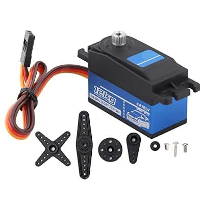 Image of Spt4412Lv,Servo Jx Low Profile,Spt4412Lv,Savox Sc 1251Mg,Spt4412Lv,Sc 1251Mg,Servo High Speed 1:10 Remote Control Drift Spt4412Lv 12Kg Digital Servo Large Torsion Metal Gear For Rv