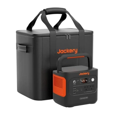 Image of Jackery Explorer 2000V2 Portable Power Station with Storage Bag, 2040Wh LiFePO4, 2000W AC &amp; 100W USB C Output, 1 Hour Fast Charge, Solar Generator for Camping Emergency Backup