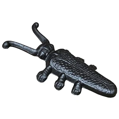 Image of Selections Cast Iron Beetle Boot Jack Pull for Shoes &amp; Wellies