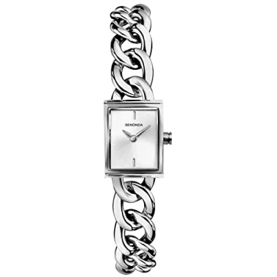 Image of Sekonda Claudia Ladies 17mm Quartz Watch in Silver with Analogue Display, and Alloy Strap 40503