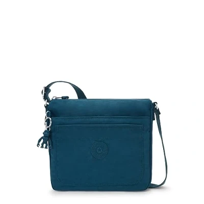 Image of Kipling Unisex&#039;s Sebastian Luggage Messenger Bag, Cosmic Emerald, One Size