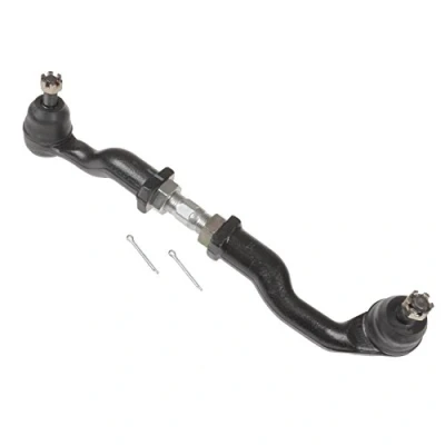 Image of 0K01132290A, oK01132290A Track rod end BLUE PRINT ADG08710 Front Axle Right with crown nut KIA: Sportage II