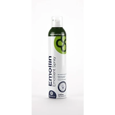 Image of Emollin 50/50 Emollient Spray Moisturises &amp; Protects Skin from Irritation and Soreness 240ml