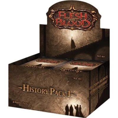Image of Legend Story Studios Flesh &amp; Blood TCG: History Pack 1 Booster Box (36)