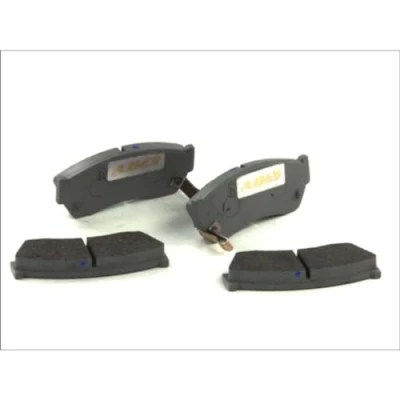 Image of 5520060B11, 5520086810, 5520086820, 5530086810, 5530086820 Brake pad set ABE C18005ABE Front Axle with acoustic wear warning SUZUKI: SWIFT 2, Alto VI