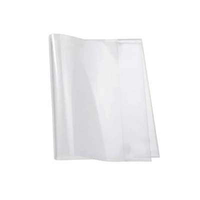 Image of HERMA Book Cover for Workbook 30 x 43.1 cm, with Label &amp; Edge Protection Made of Wipe Clean Polypropylene Film, Protector School Books, Transparent