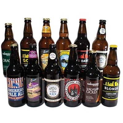 Image of Mixed Case British Real Ale Handpicked Selection of 12 x 500ml Bottles.