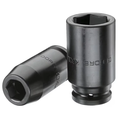 Image of Gedore Key Hex Impact Socket 3/4 Inch Long, 19 mm K 32 L